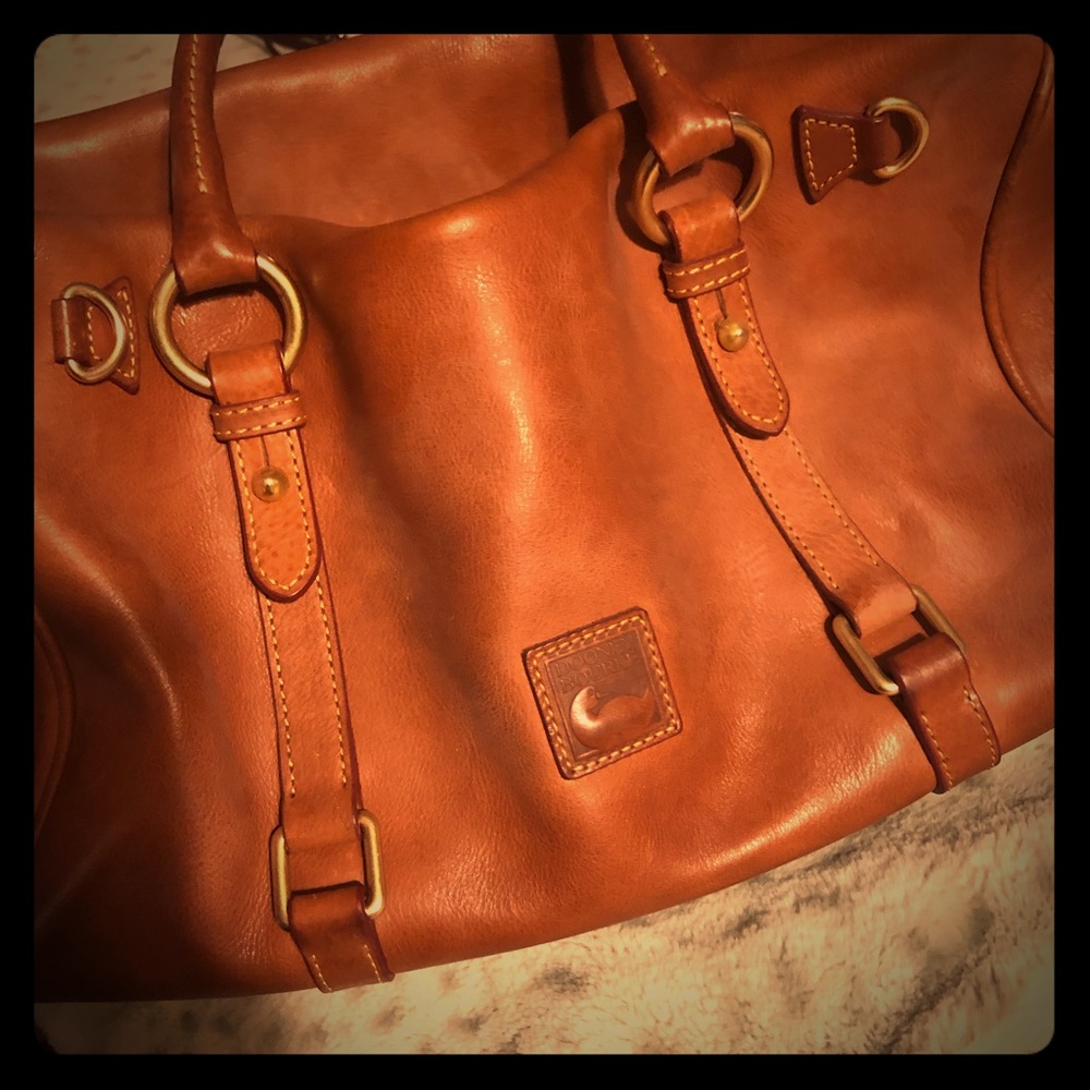 Tan Dooney and Bourke purse